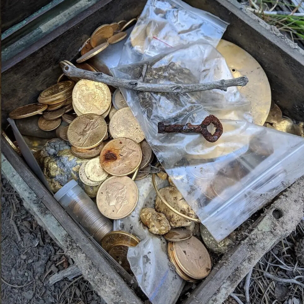 A photo of Forrest Fenn's treasure.